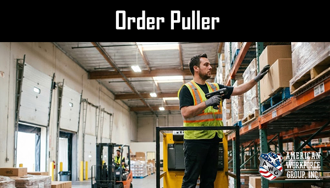 Now Hiring - Order Puller in Sumner WA